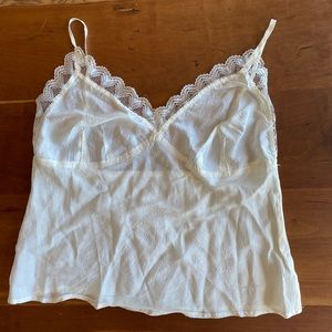 vintage lace tank